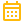 Ícone de um calendário amarelo.