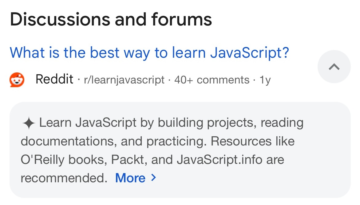 Captura de tela que mostra um resumo gerado por IA com o rótulo do Gemini